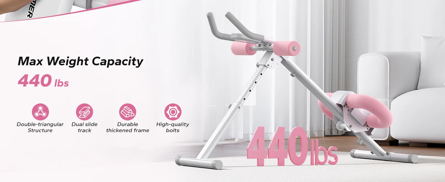 Adjustable Core Ab Trainer Machine