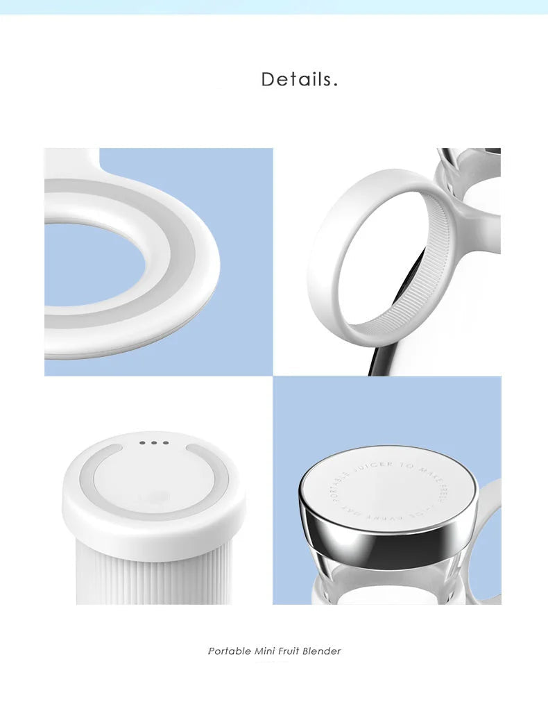 Portable Electric Mini Juicer Cup Blender 350ml/450ml