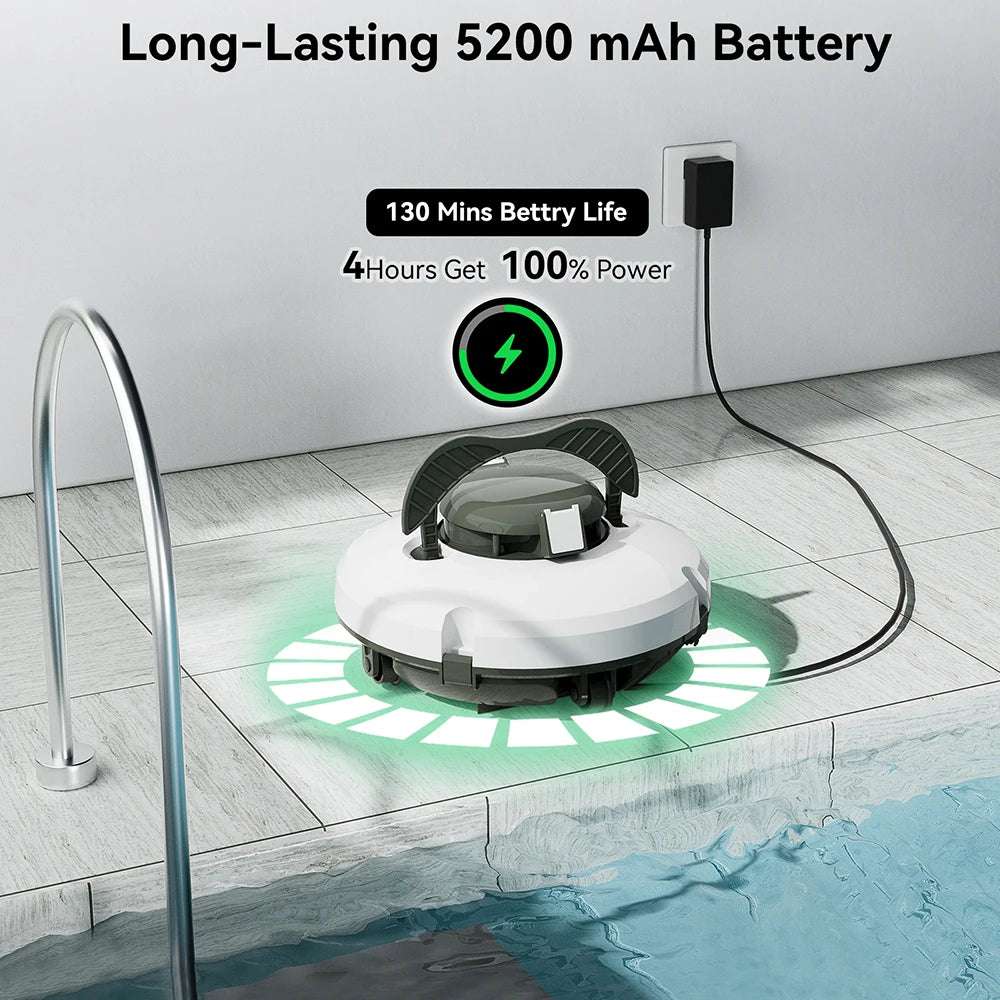 Redkey S100 Cordless Robotic Pool Vacuum Cleaner