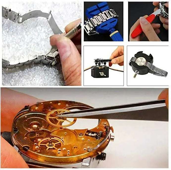 147 & 212PCS Watch Repair Tool Kit – Standard & Premium Set