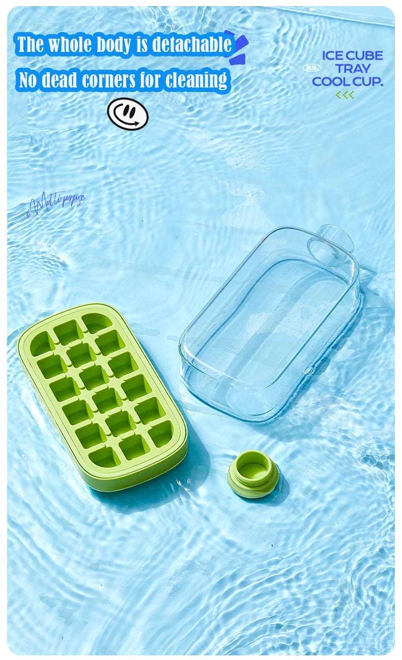 Leakproof Ice Cube Maker Bottle