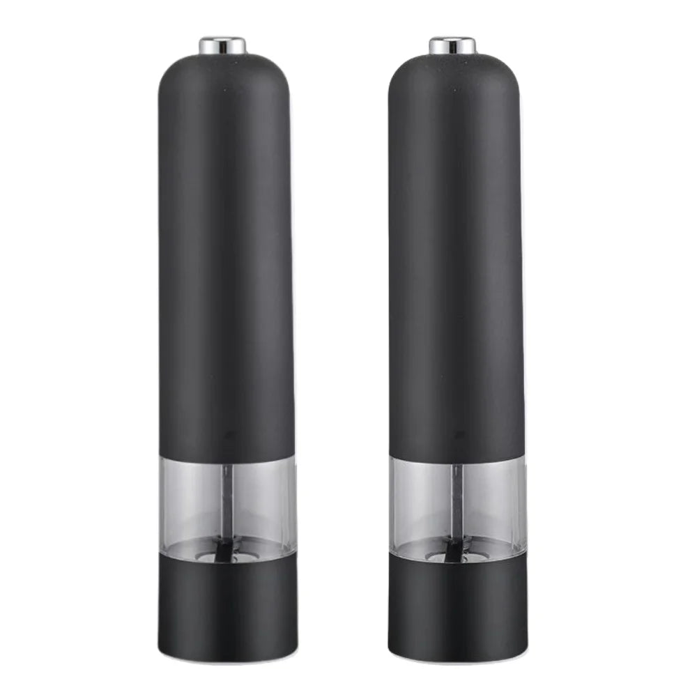 Electric Salt and Pepper Grinder Set with Light