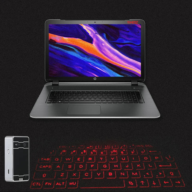 KB560 Portable Laser Projection Keyboard Mouse