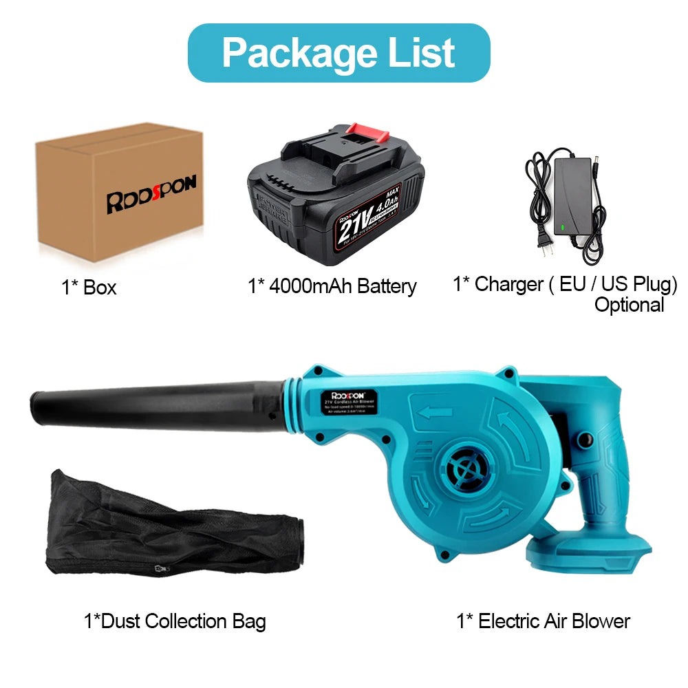 Cordless 2-in-1 Electric Blower & Vacuum