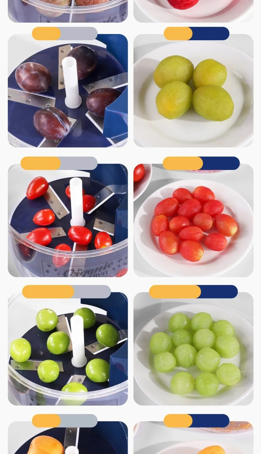One-Touch Electric Fruit Peeling Machine