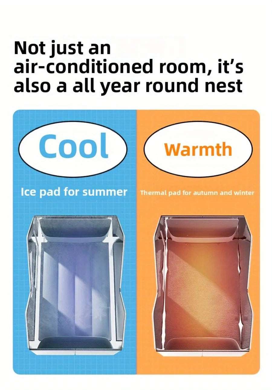Pet Cooling House with A/C Function
