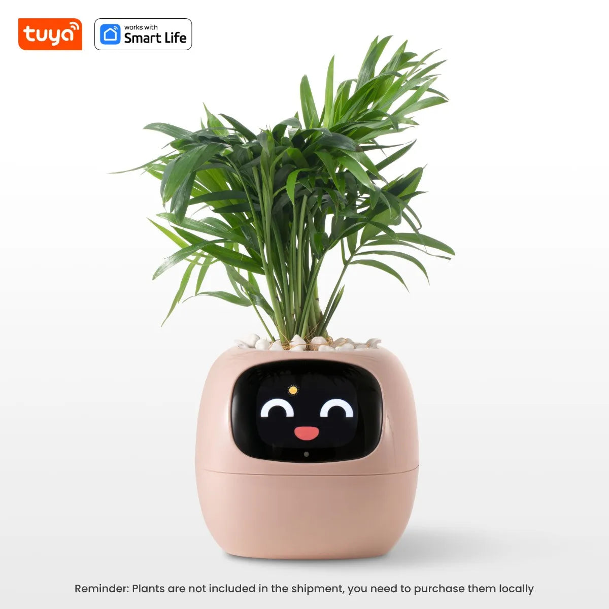Smart Emoji Plant Pot – AI Interactive Flowerpot