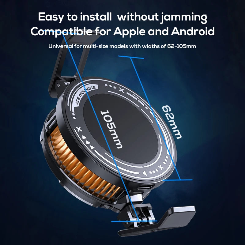 CX07 CX08 Pro Magnetic RGB Phone Cooler