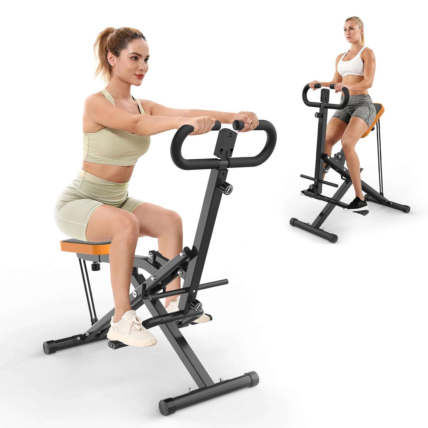 Compact Foldable Home Squat Machine