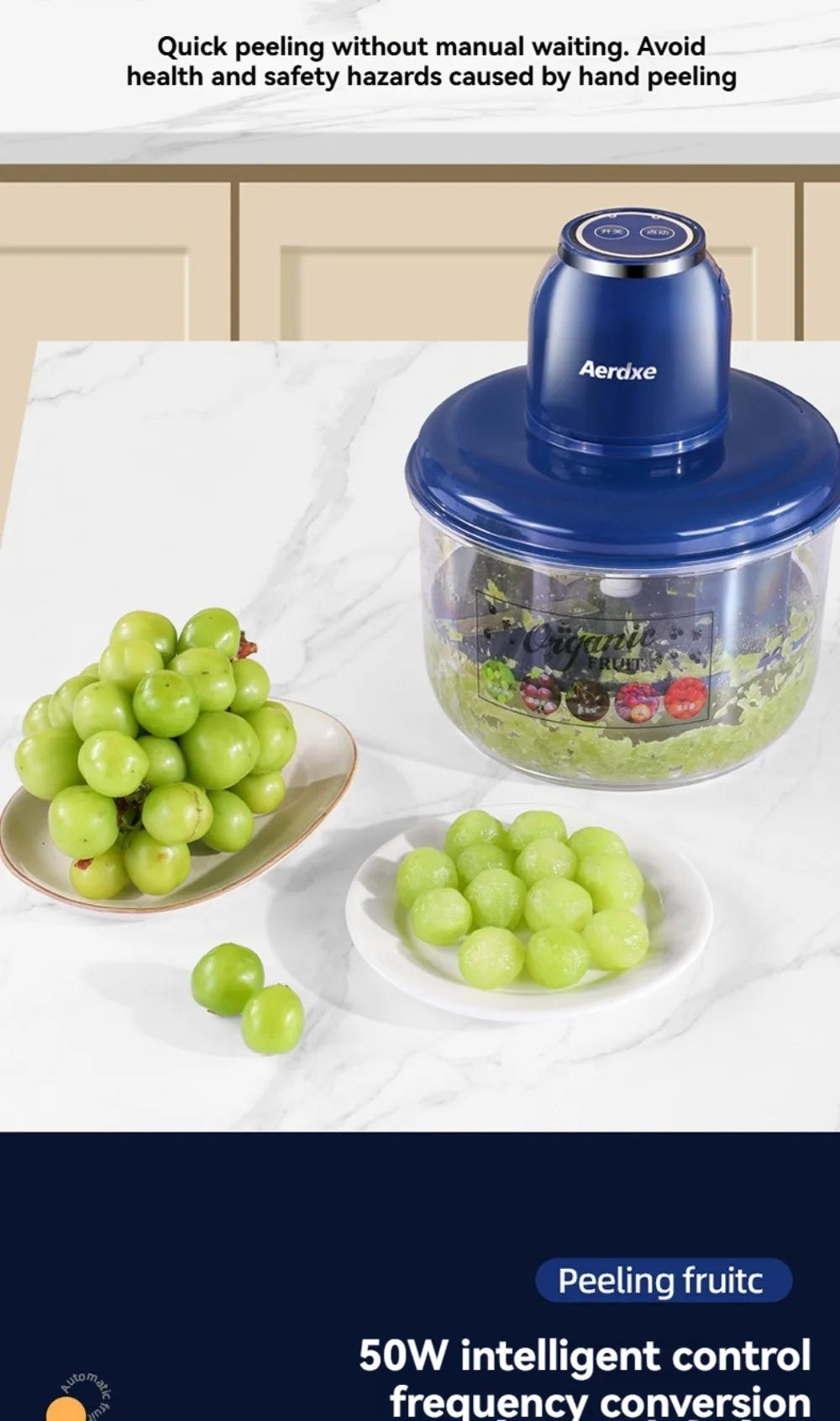 One-Touch Electric Fruit Peeling Machine