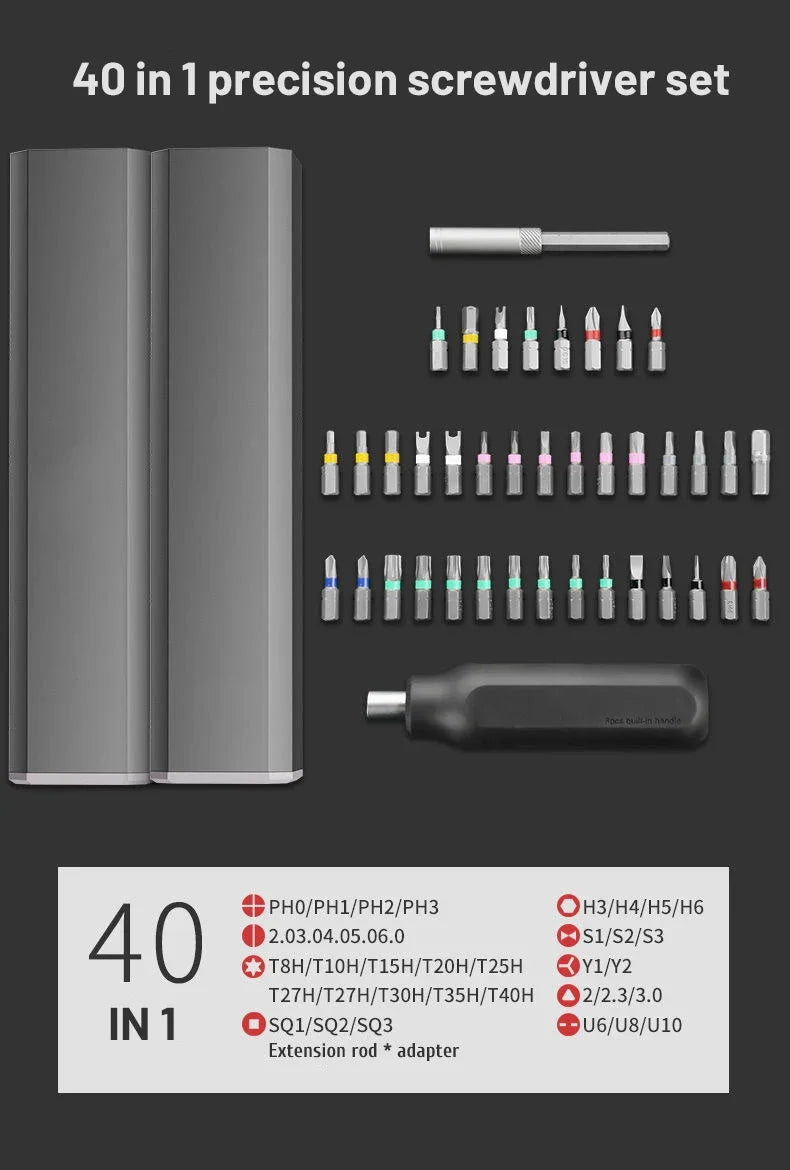 Precision Screwdriver Set 8/32/43/46 in 1 Magnetic Repair Kit