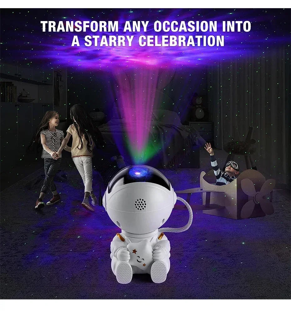 Astronaut Galaxy Projector Lamp