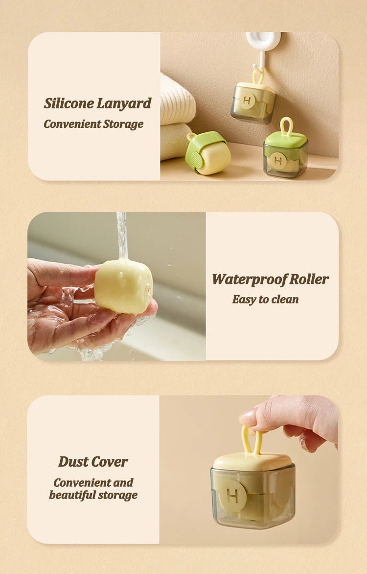 Portable Washable Lint Remover Brush