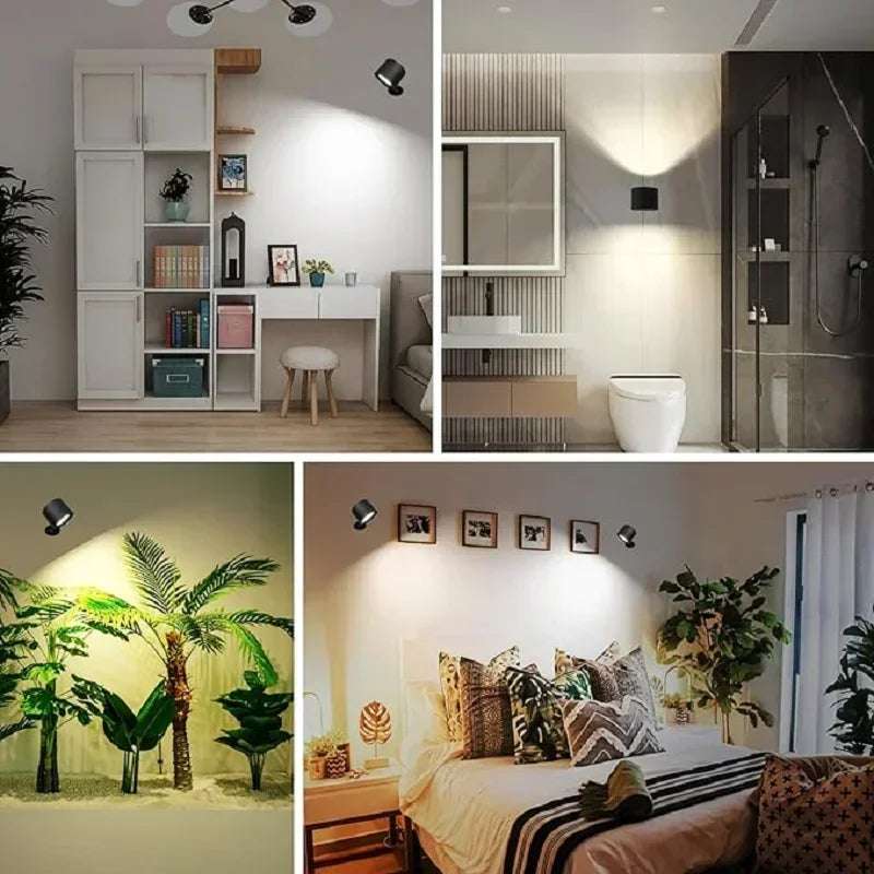 Dual-Sided Magnetic LED Wall Lamp