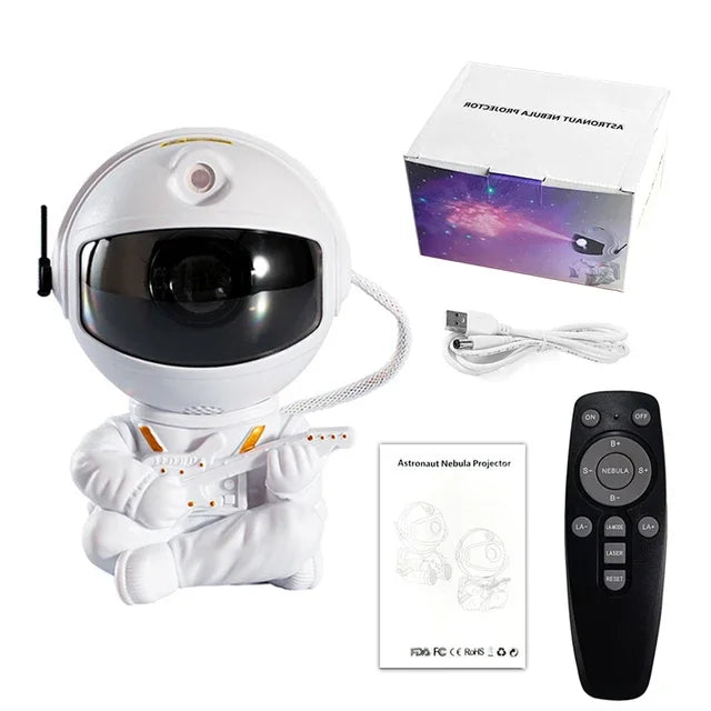 Astronaut Galaxy Projector Lamp