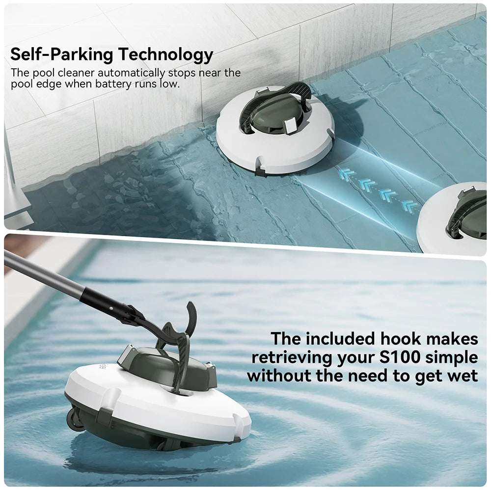 Redkey S100 Cordless Robotic Pool Vacuum Cleaner