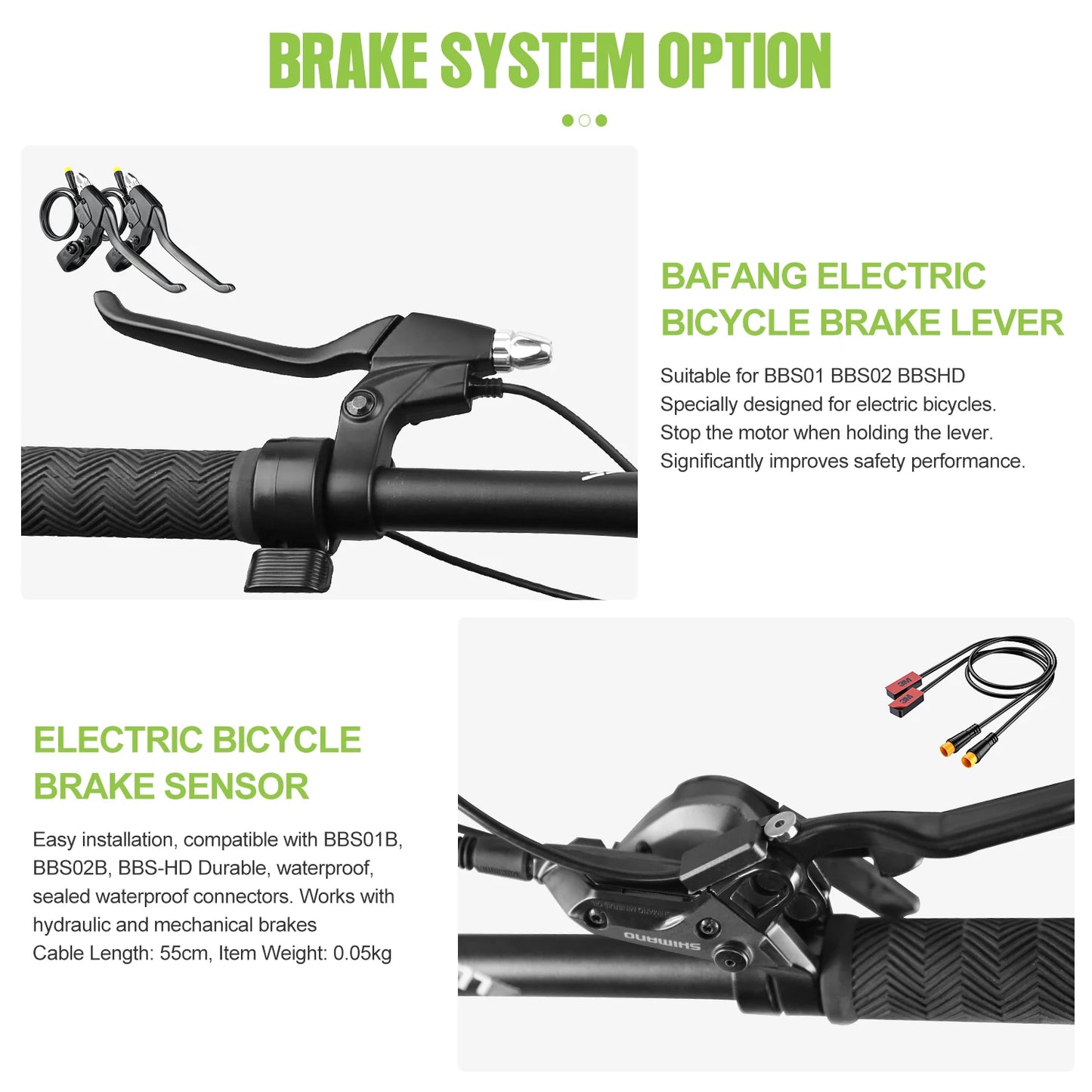 48V 750W Mid Drive Ebike Conversion Kit