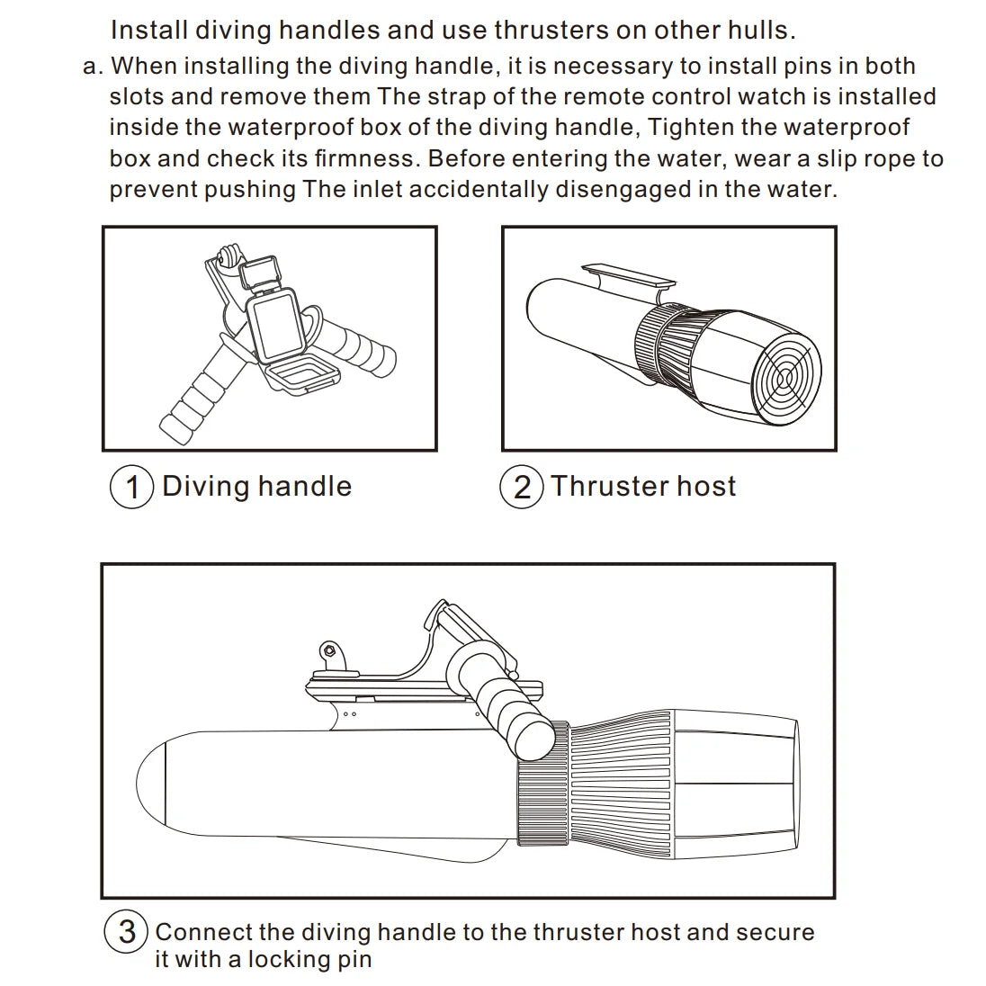 Underwater Scooter with Camera Mount | Electric Sea Scooter
