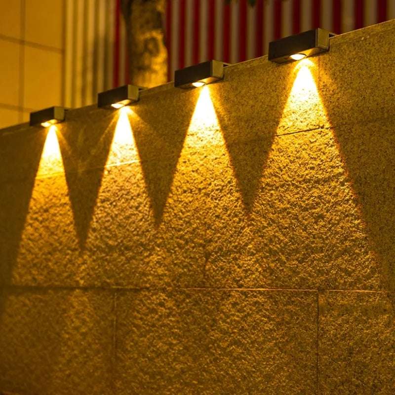 Solar Wall Lights Outdoor Dual Color