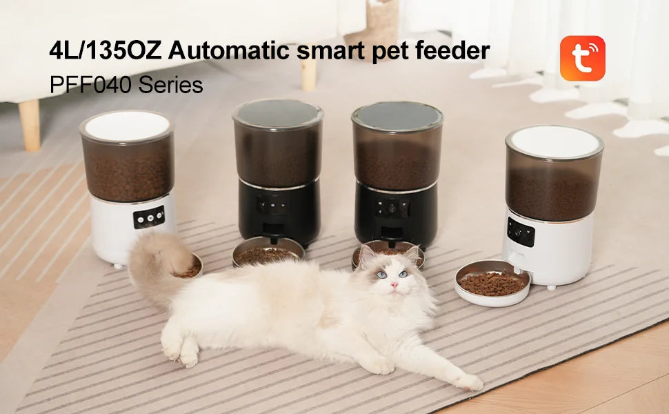 Smart Pet Feeder with HD Camera
