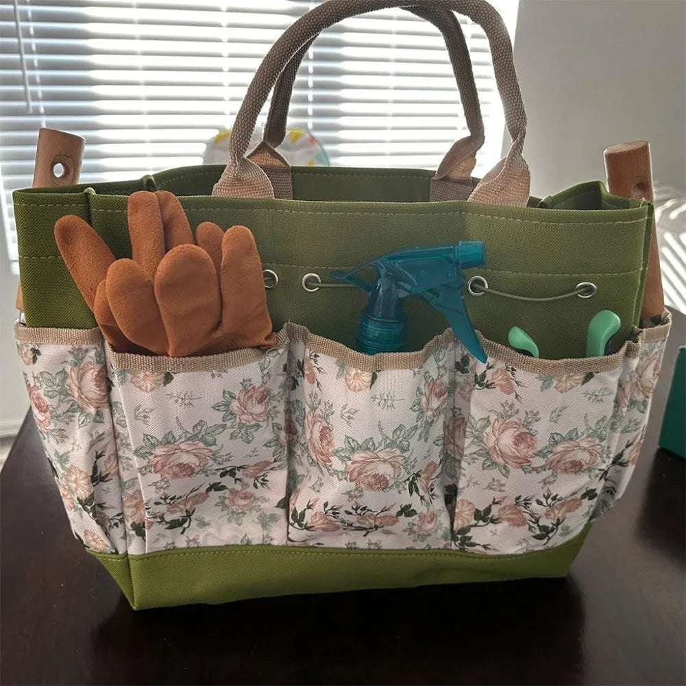 9PCS Garden Tool Set with Tote Bag