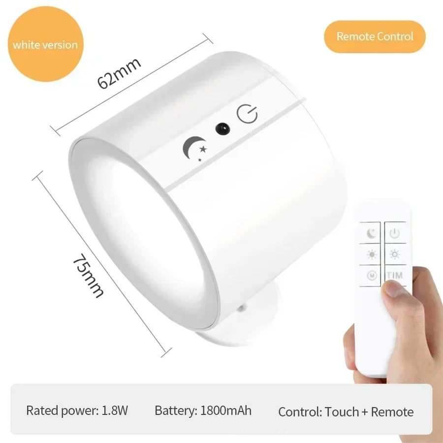 Dual-Sided Magnetic LED Wall Lamp