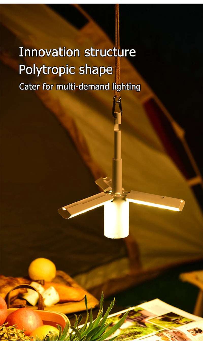 Rechargeable Folding LED Camping Lamp