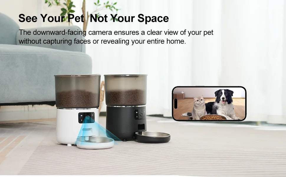 Smart Pet Feeder with HD Camera
