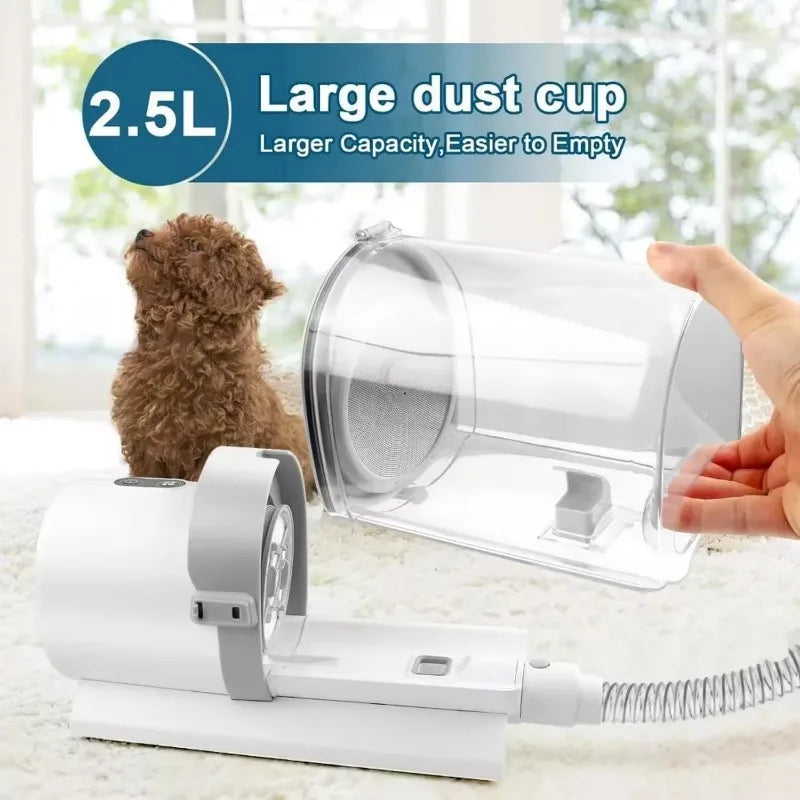 Pet Grooming Vacuum Kit 2.5L