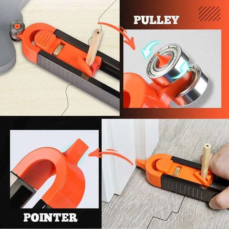 Profile Adjustable Contour Gauge with Lock