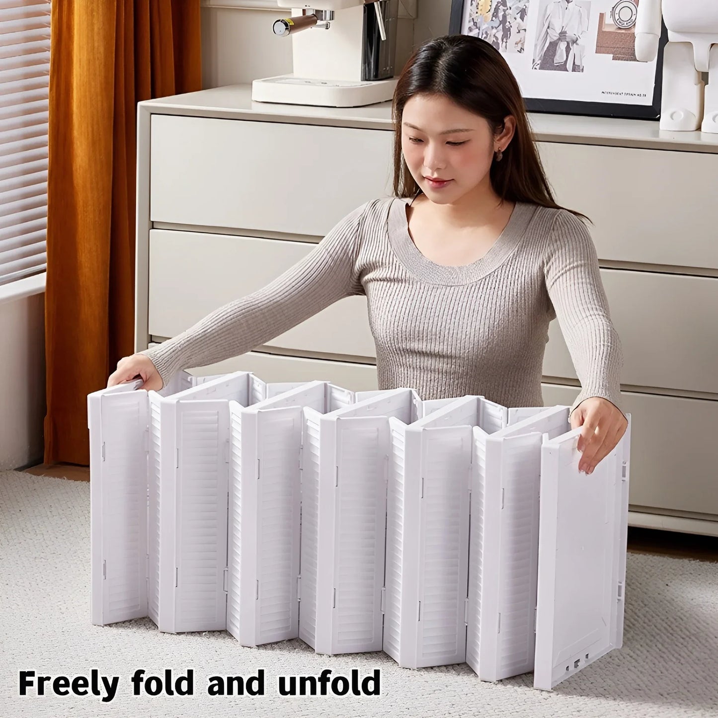 Foldable Stackable Shoe Storage Box