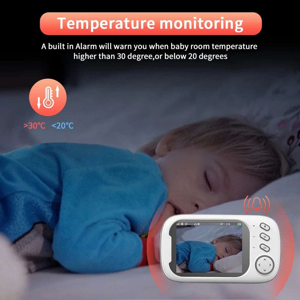 3.5" HD Wireless Baby Monitor Camera