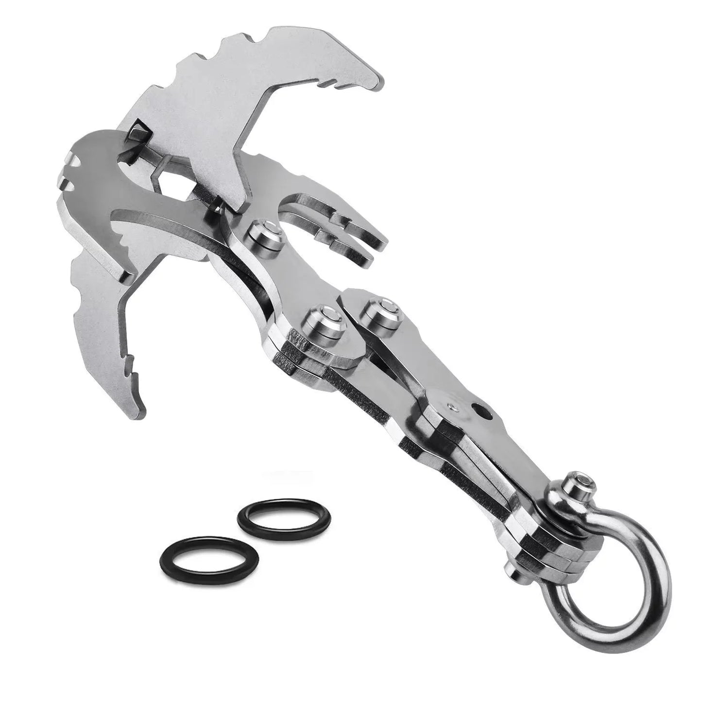 Stainless Steel Folding Grappling Hook