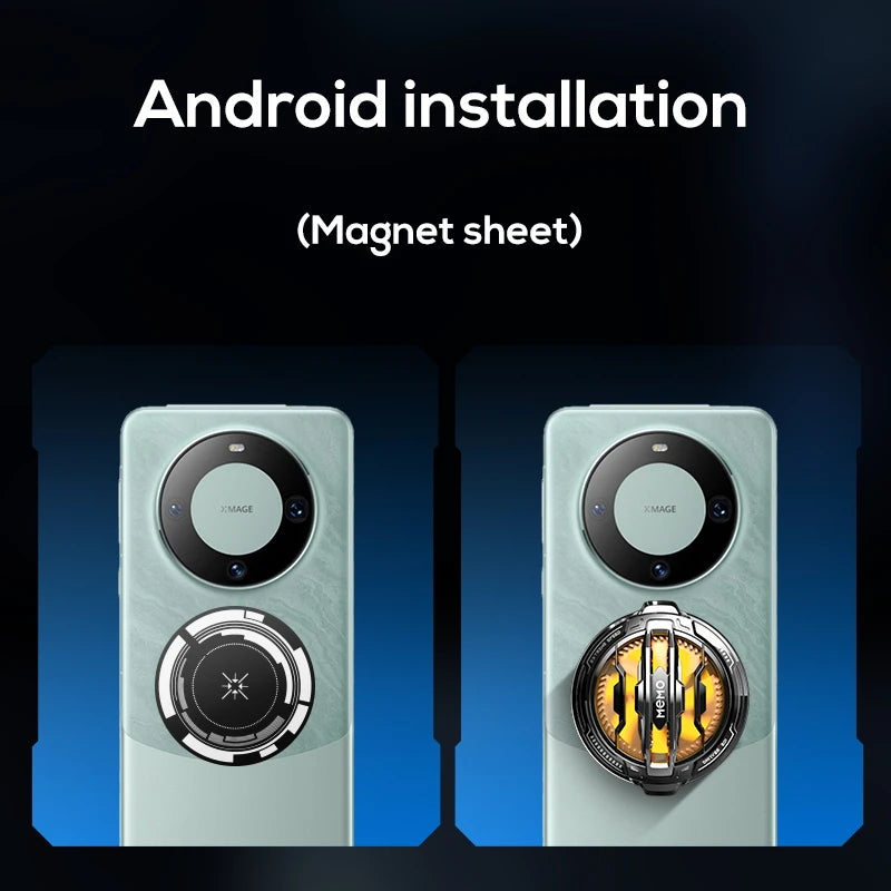 CX07 CX08 Pro Magnetic RGB Phone Cooler