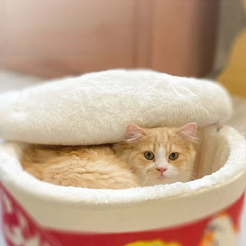 Instant Noodle Pet Bed Nest