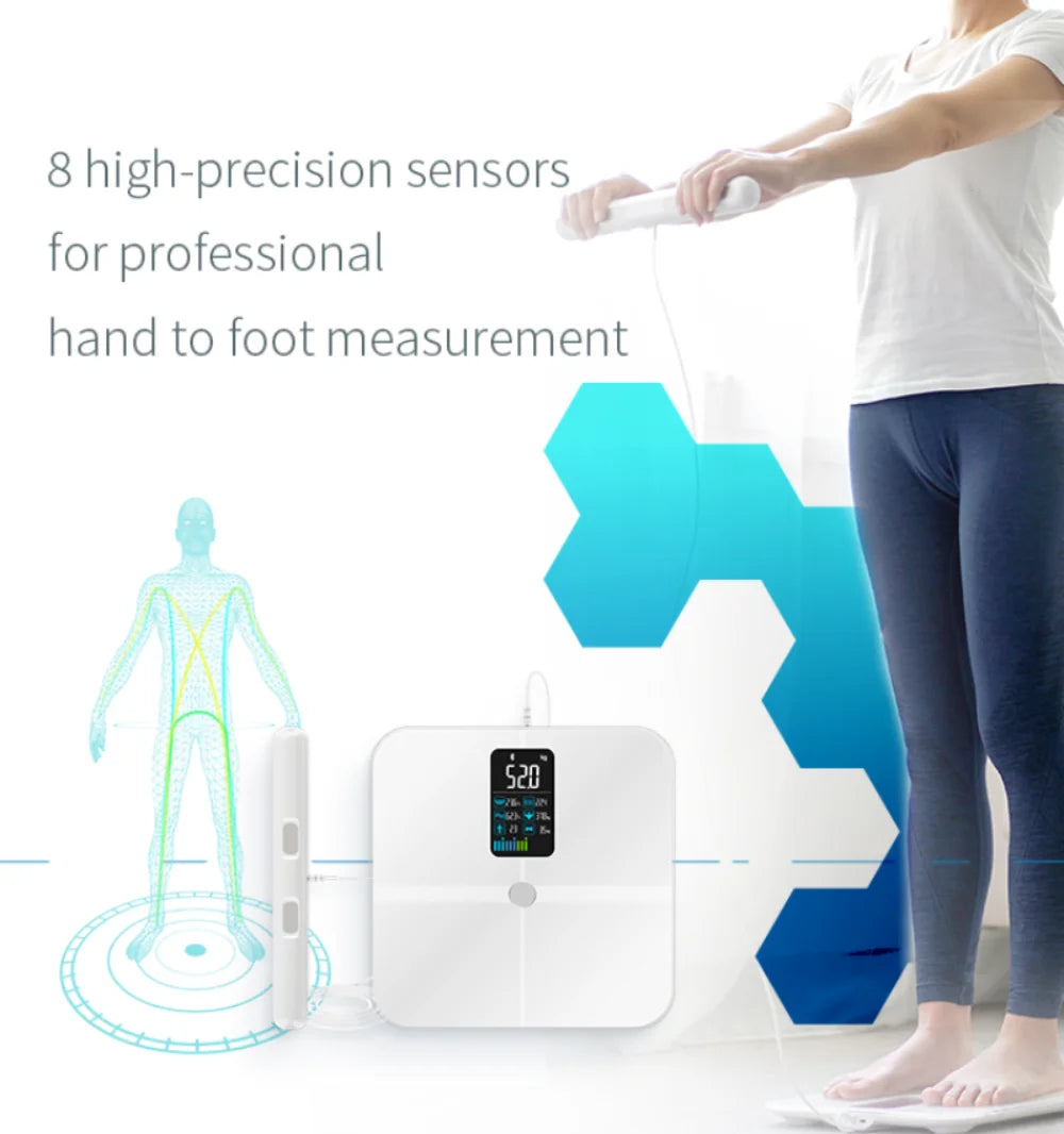 Smart Body Composition Scale – 8 Electrode