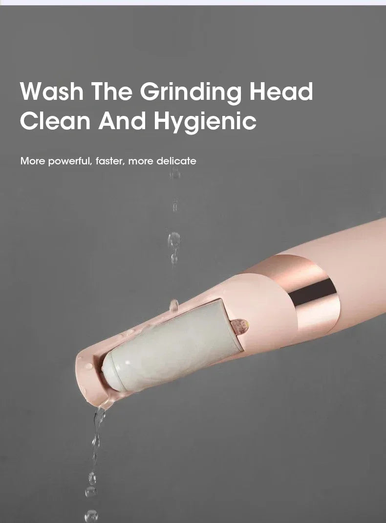 Electric Foot Callus Remover with LED
