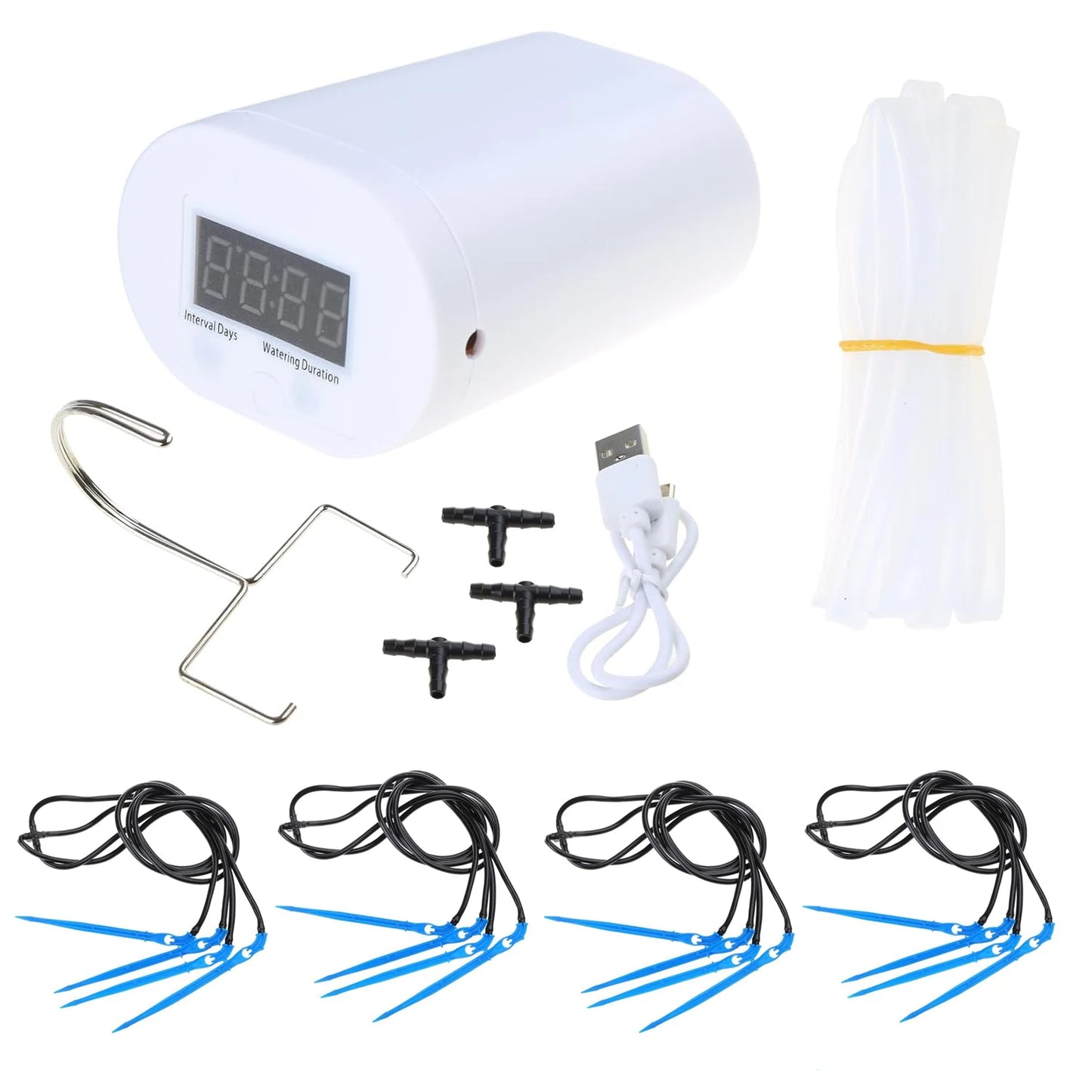 Automatic Timer Drip Irrigation Kit 4/8/12/16 Pump