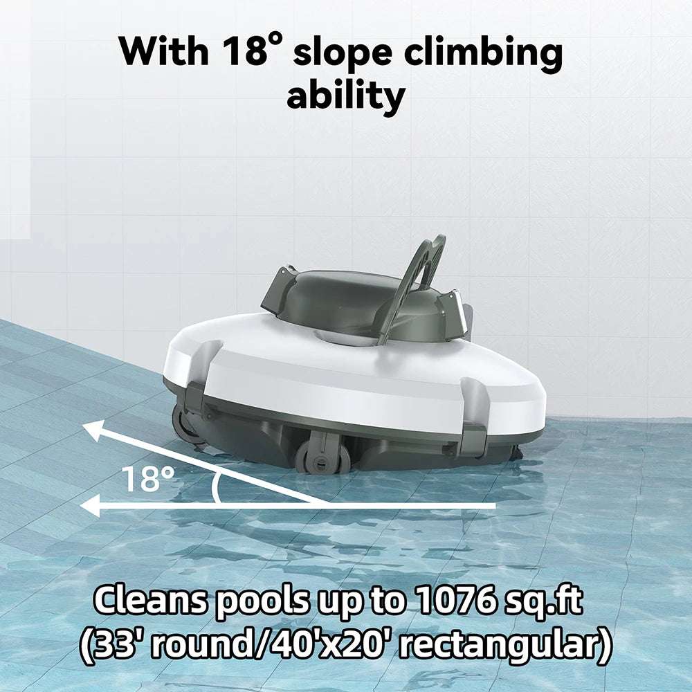 Redkey S100 Cordless Robotic Pool Vacuum Cleaner