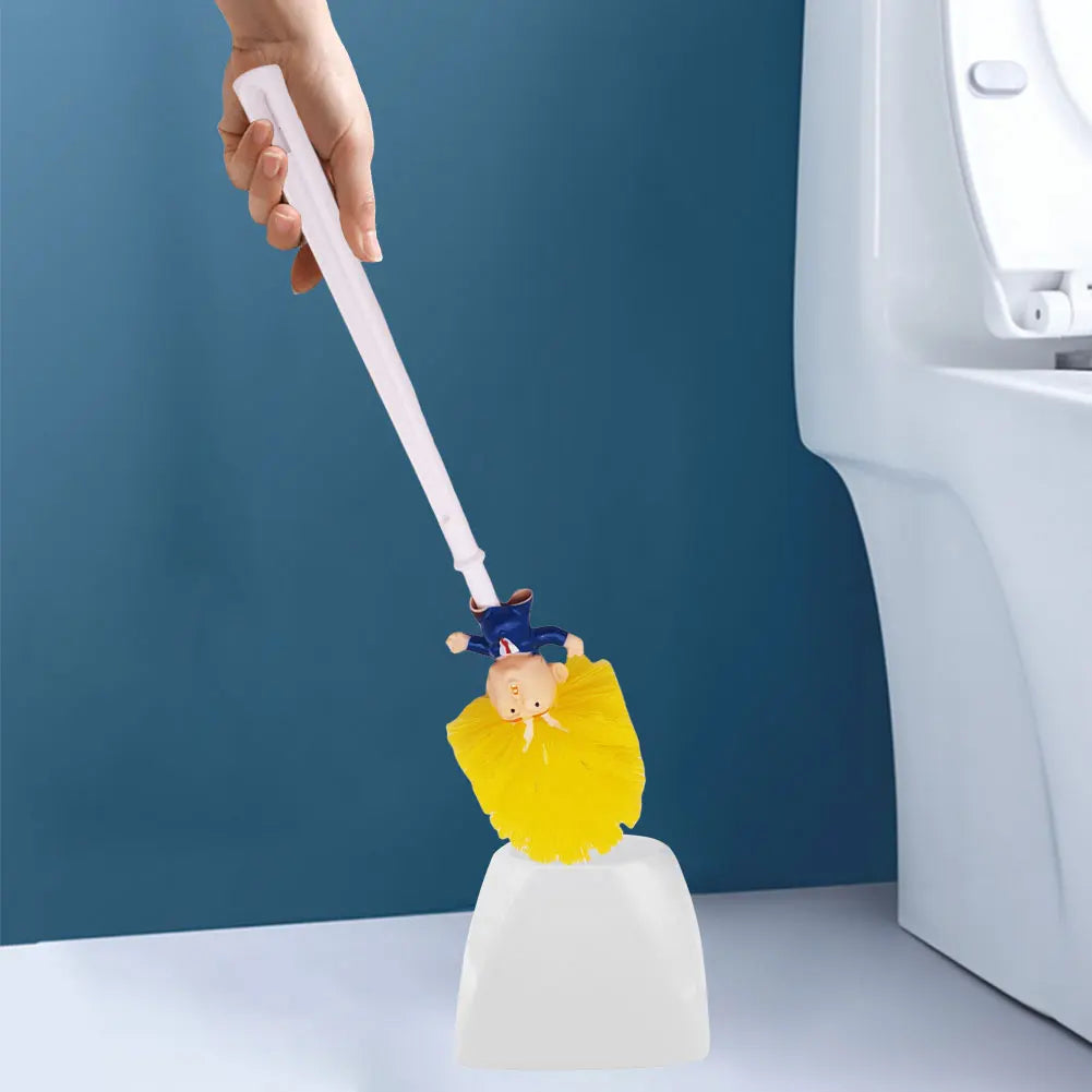 Funny Trump Toilet Brush Set