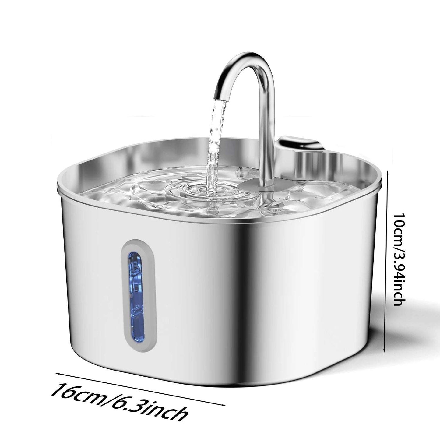 Stainless Steel Pet Water Fountain