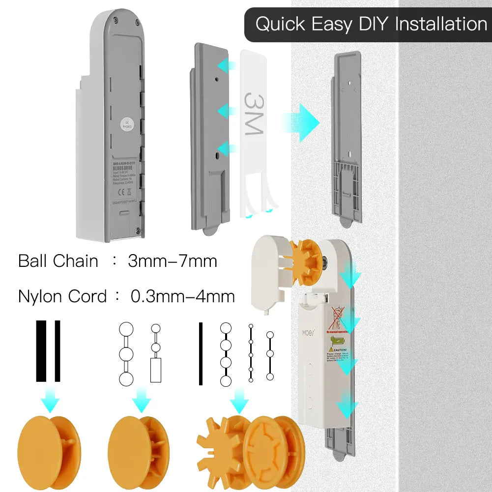 Zigbee Smart Roller Shade Opener