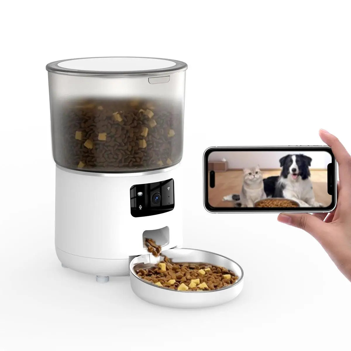 Smart Pet Feeder with HD Camera