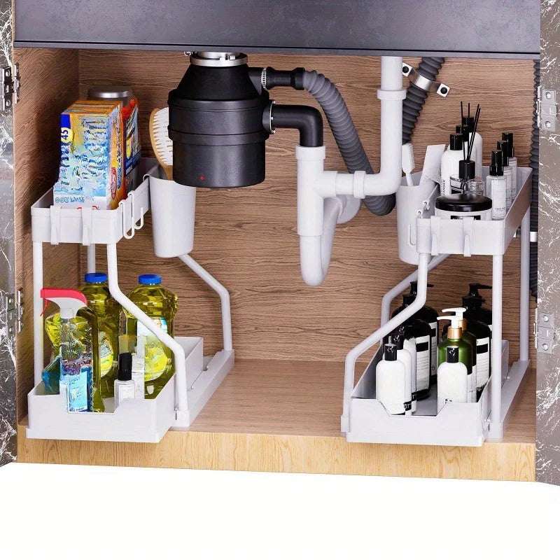 Multi-Tier Kitchen Utensil & Spice Organizer