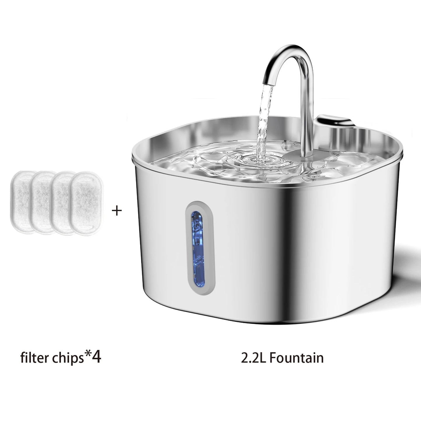 Stainless Steel Pet Water Fountain