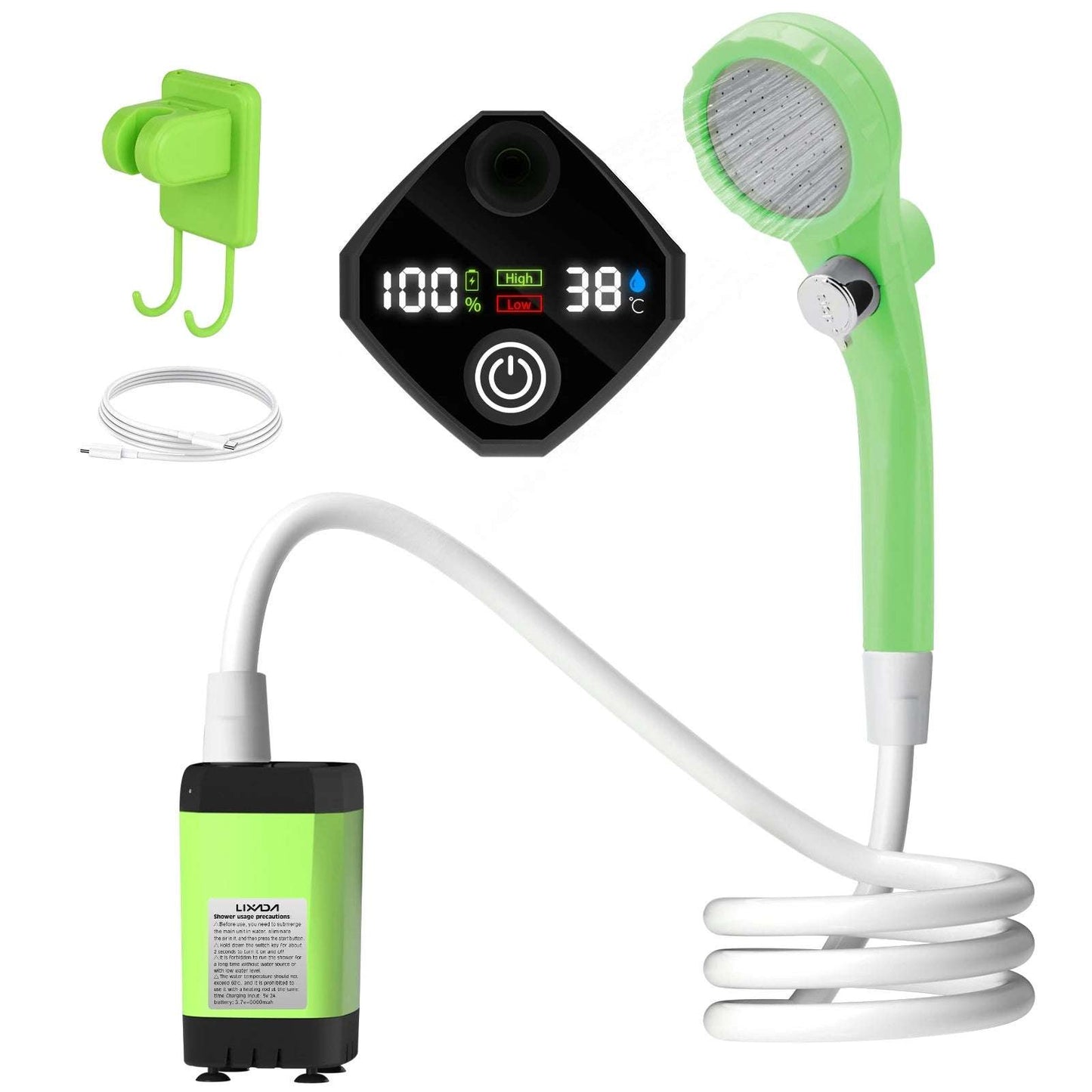 Portable Electric Shower Pump Set