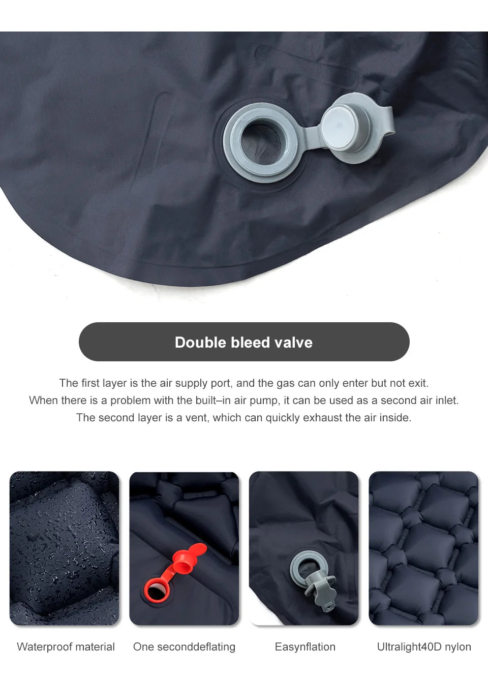 Ultralight Camping Inflatable Sleeping Pad