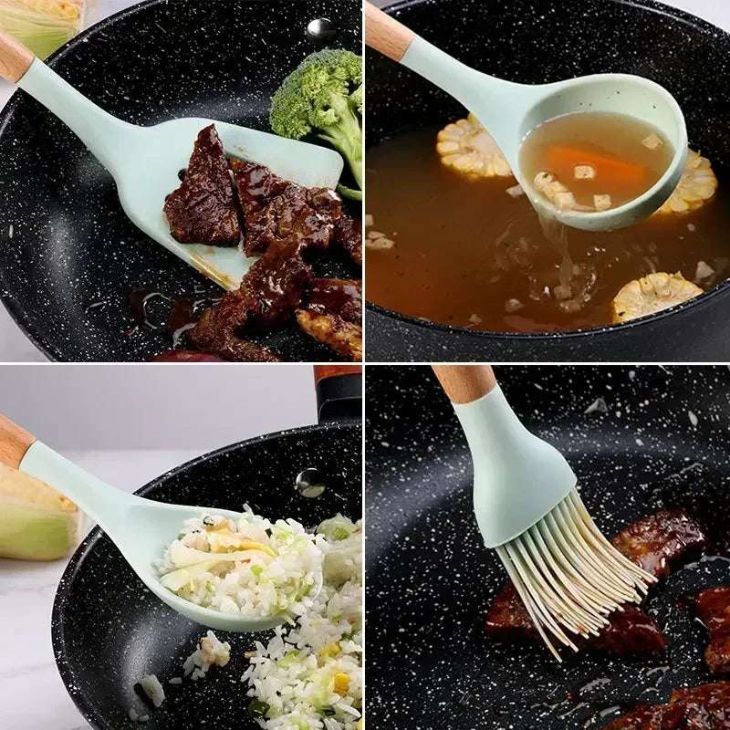 12PCS Silicone Cooking Utensil Set