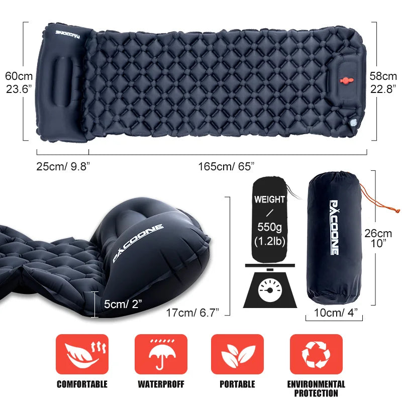 Ultralight Camping Inflatable Sleeping Pad