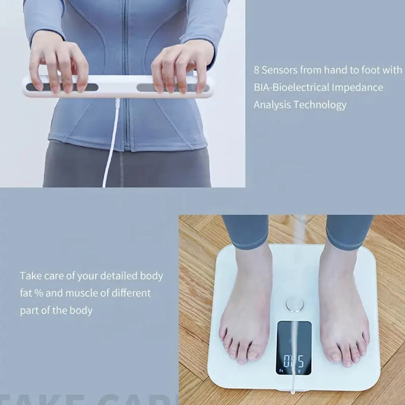 Smart Body Composition Scale – 8 Electrode